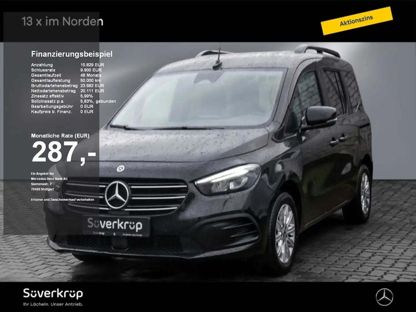 Mercedes-Benz T-Class T 180 PROGRESSIVE NAVI KLIMA LED Negru - 1