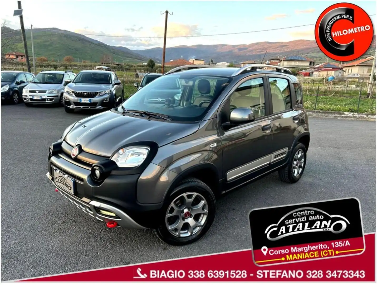 Fiat Panda 1.3 MJT 95 CV S&S 4x4 Grigio - 1