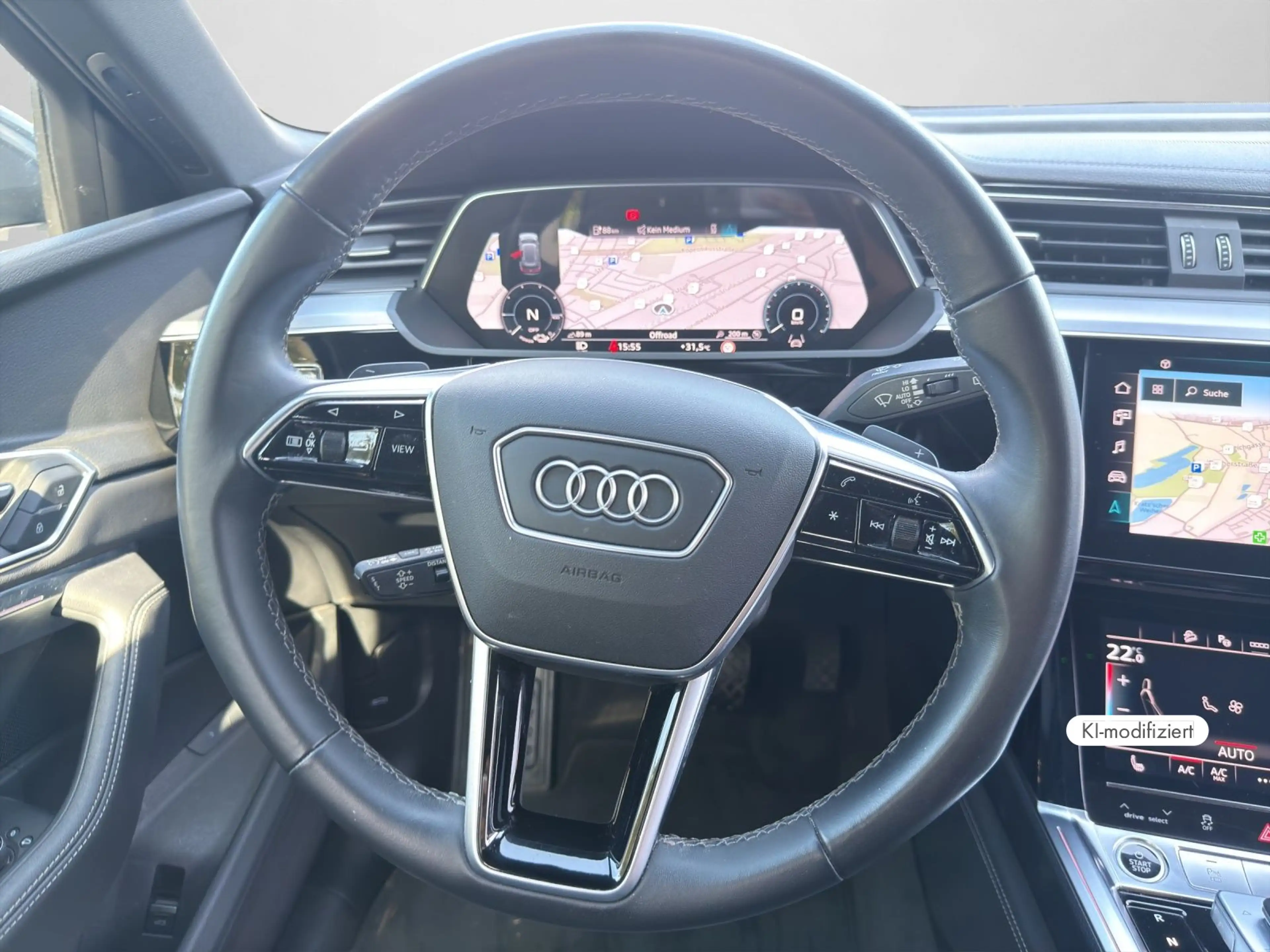 Audi Q8 e-tron 50 quattro advanced MATRIX HUD — photo 9