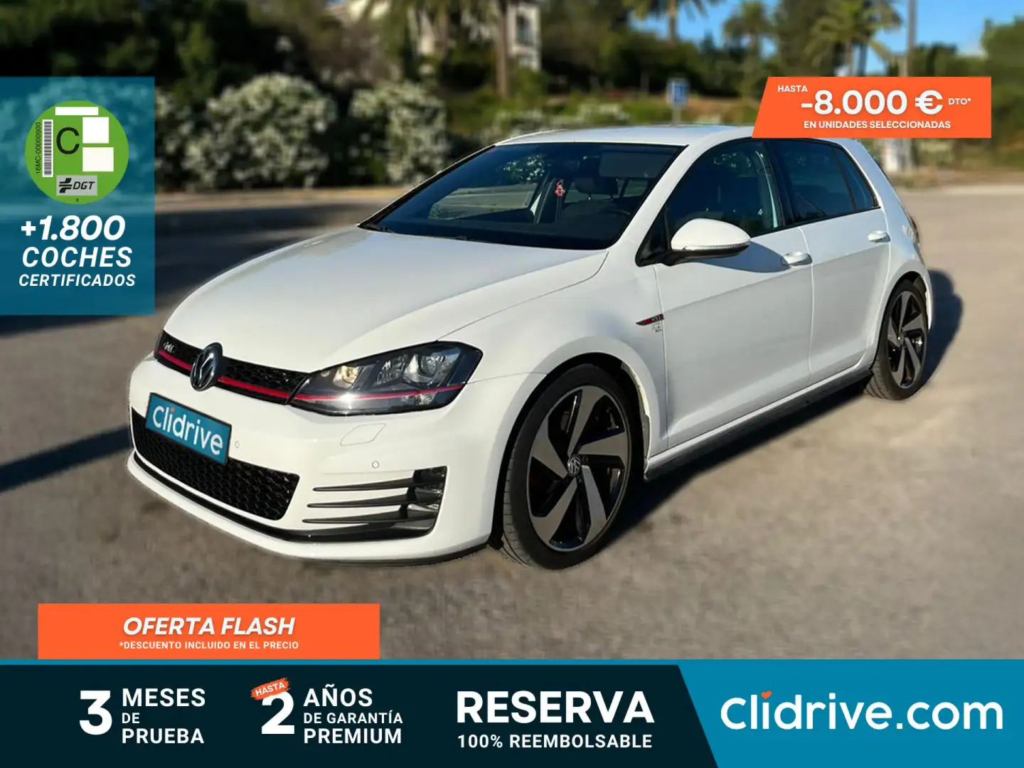 Volkswagen Golf GTI 2.0 TSI DSG 220 Белый - 1