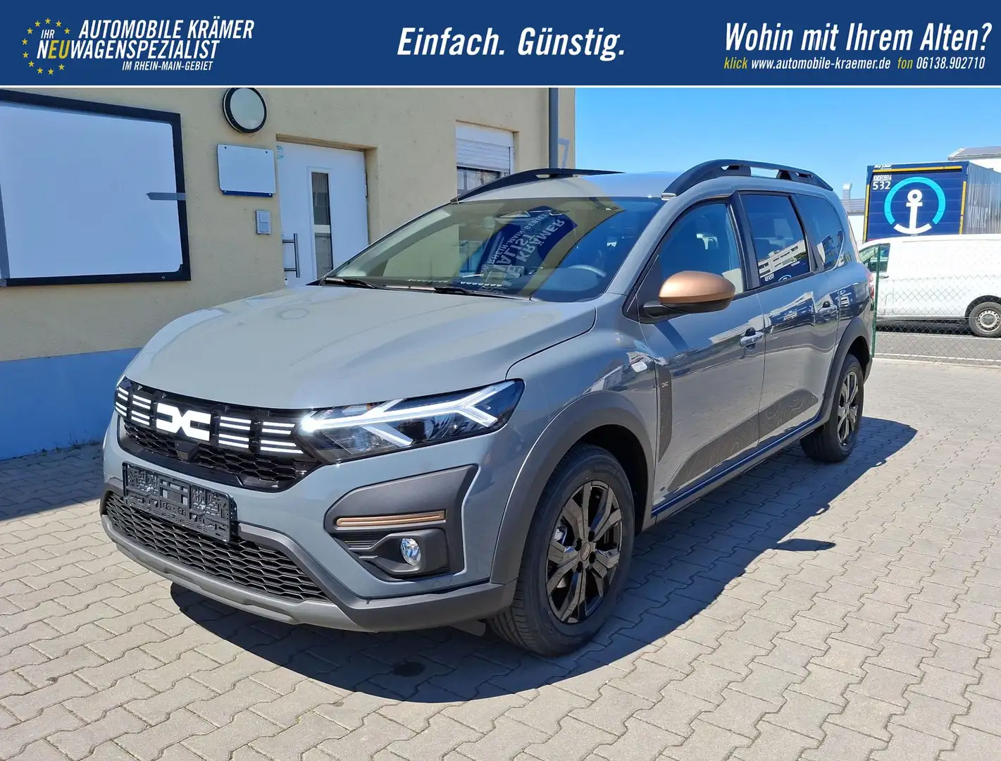 Dacia Jogger Extreme + Totwinkel Sitzheizung vorn Kamera PDC... Grigio - 2
