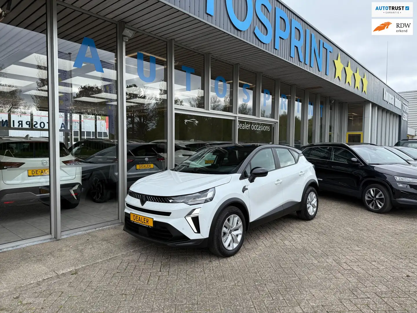 Renault Captur 1.3 mild hybrid EVOLUTION 158PK /NAVIGATIE / ACHTE Blanc - 1