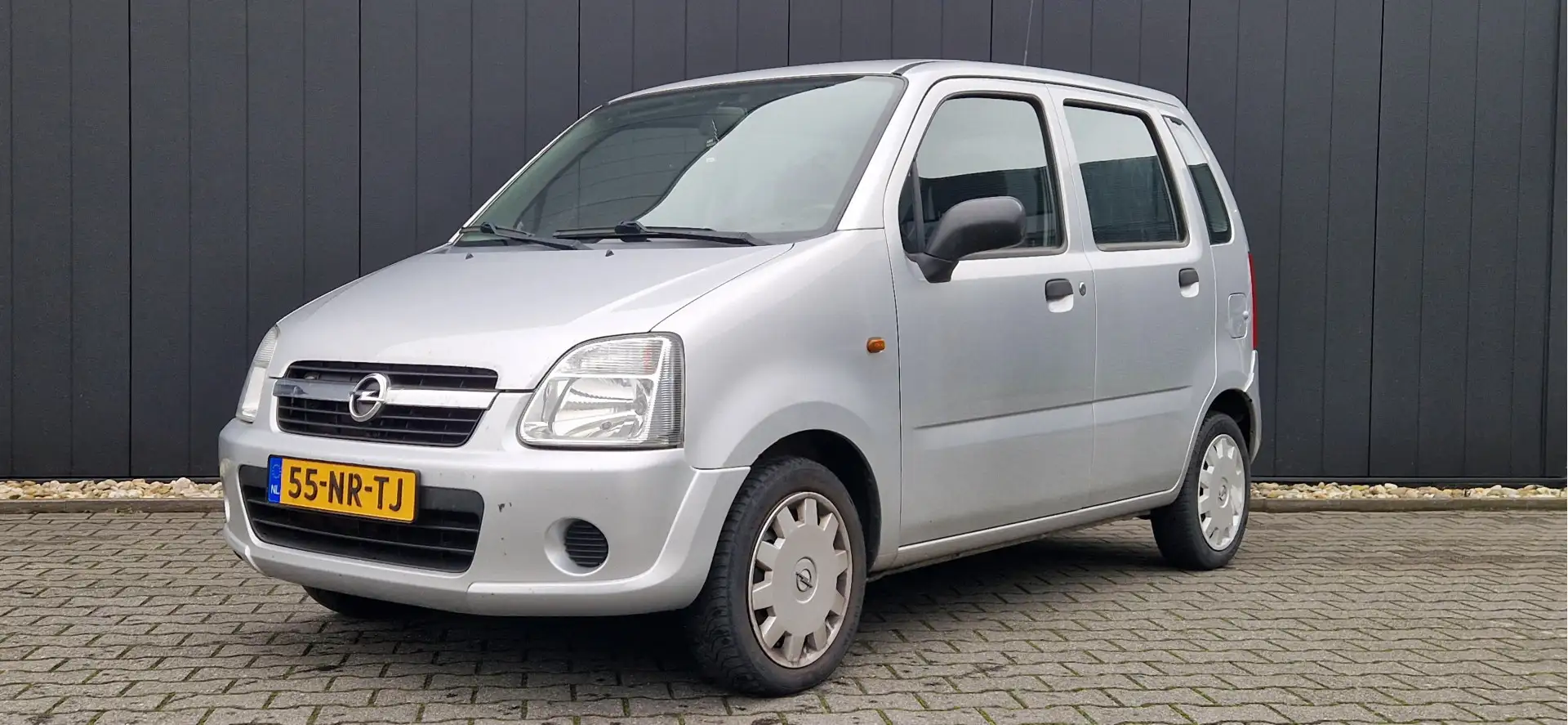 Opel Agila 1.0-12V Essentia Stuurbekrachtiging Grijs - 1