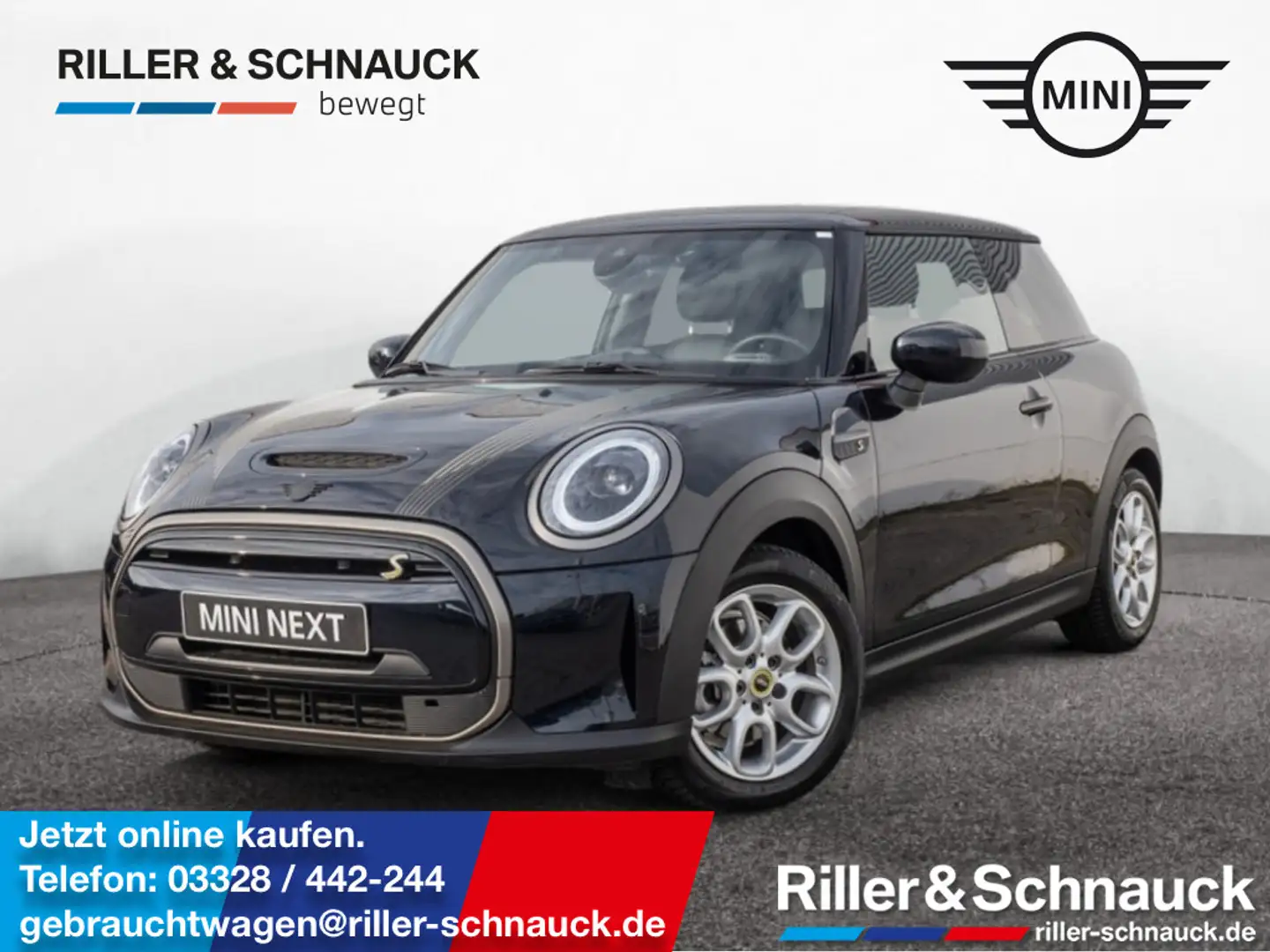 MINI Cooper SE Resolute Edition LEDER+KAM+NAVI+SHZ Schwarz - 1