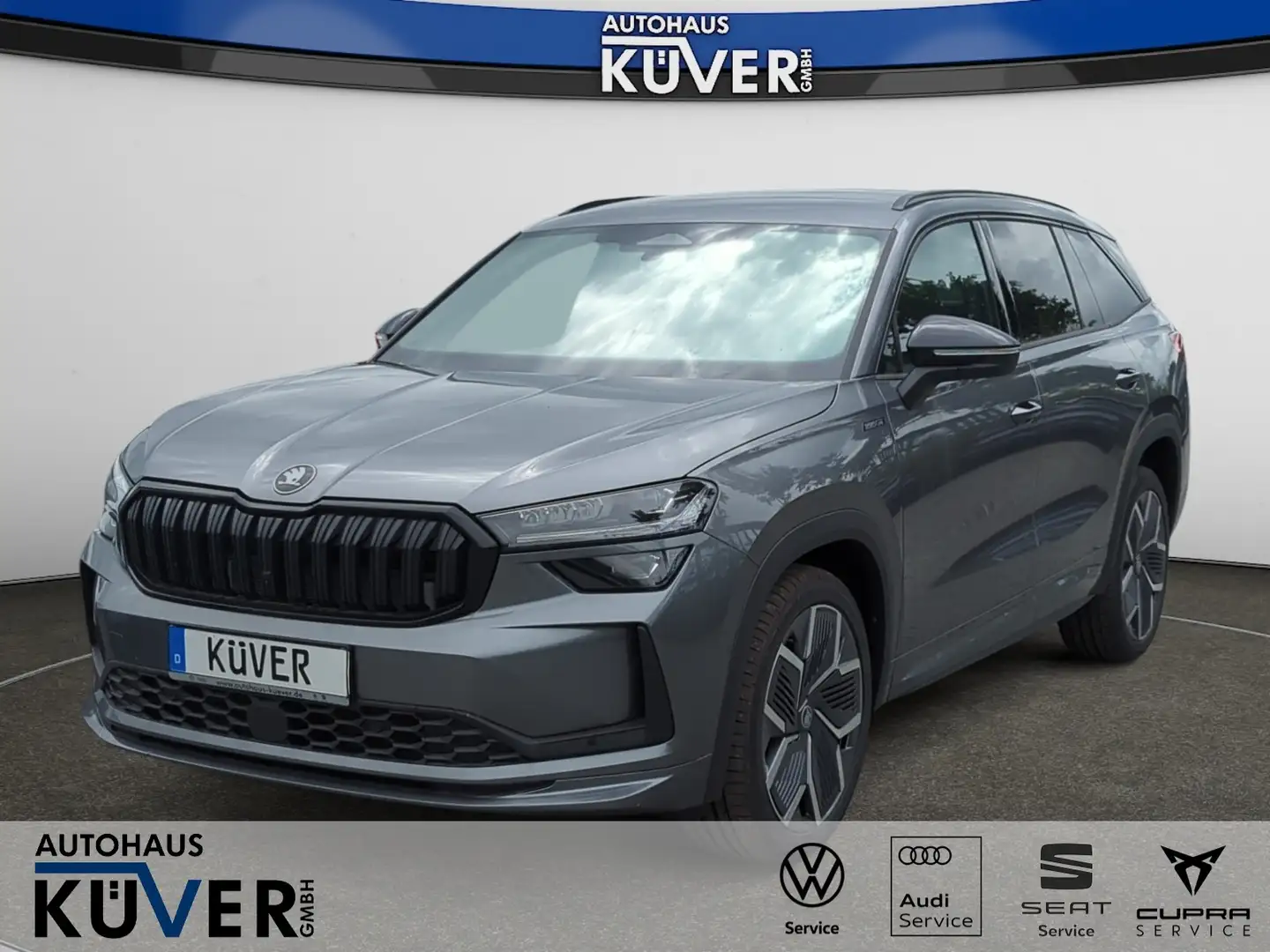 Skoda Kodiaq Sportline 2,0 TDI DSG 4x4+Navi+AHK+ACC Grau - 1