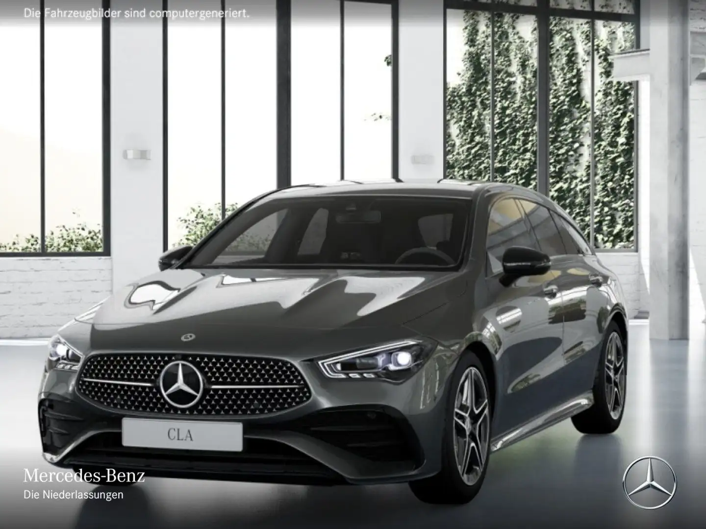 Mercedes-Benz CLA 200 AMG+NIGHT+360°+MULTIBEAM+TOTW+KEYLESS+7G Grau - 2