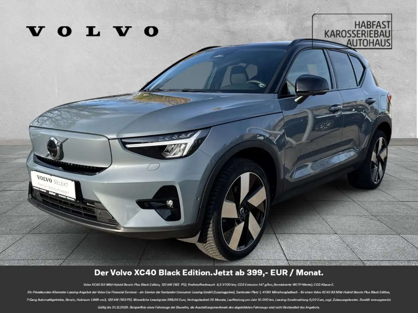 Volvo XC40 Ultimate Recharge Pure Electric AWD StandHZG AHK D Grau - 1
