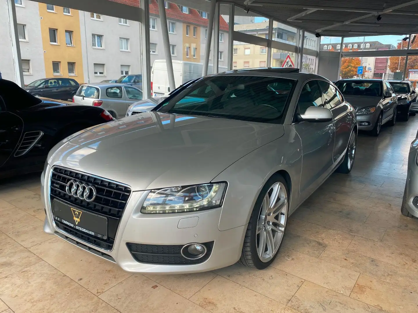 Audi A5 Sportback 3.0 TDI 3x S-Line quattro/1.Hd./ Silber - 1