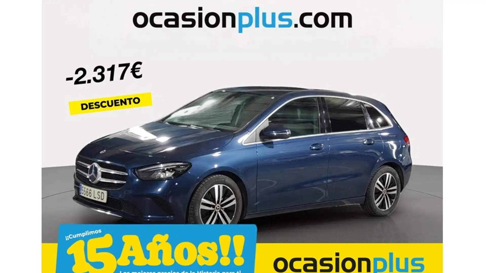 Mercedes-Benz B 200 200d 8G-DCT Bleu - 1