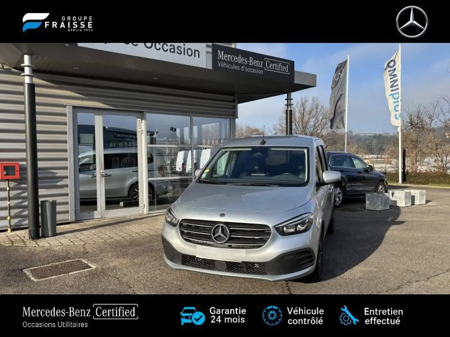 Mercedes-Benz CLA 180 180 d Progressive BVA7 Серебристый - 1