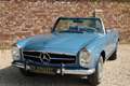 Mercedes-Benz SL 280 Pagode "with manual gearbox" In well-preserved con Bleu - thumbnail 39