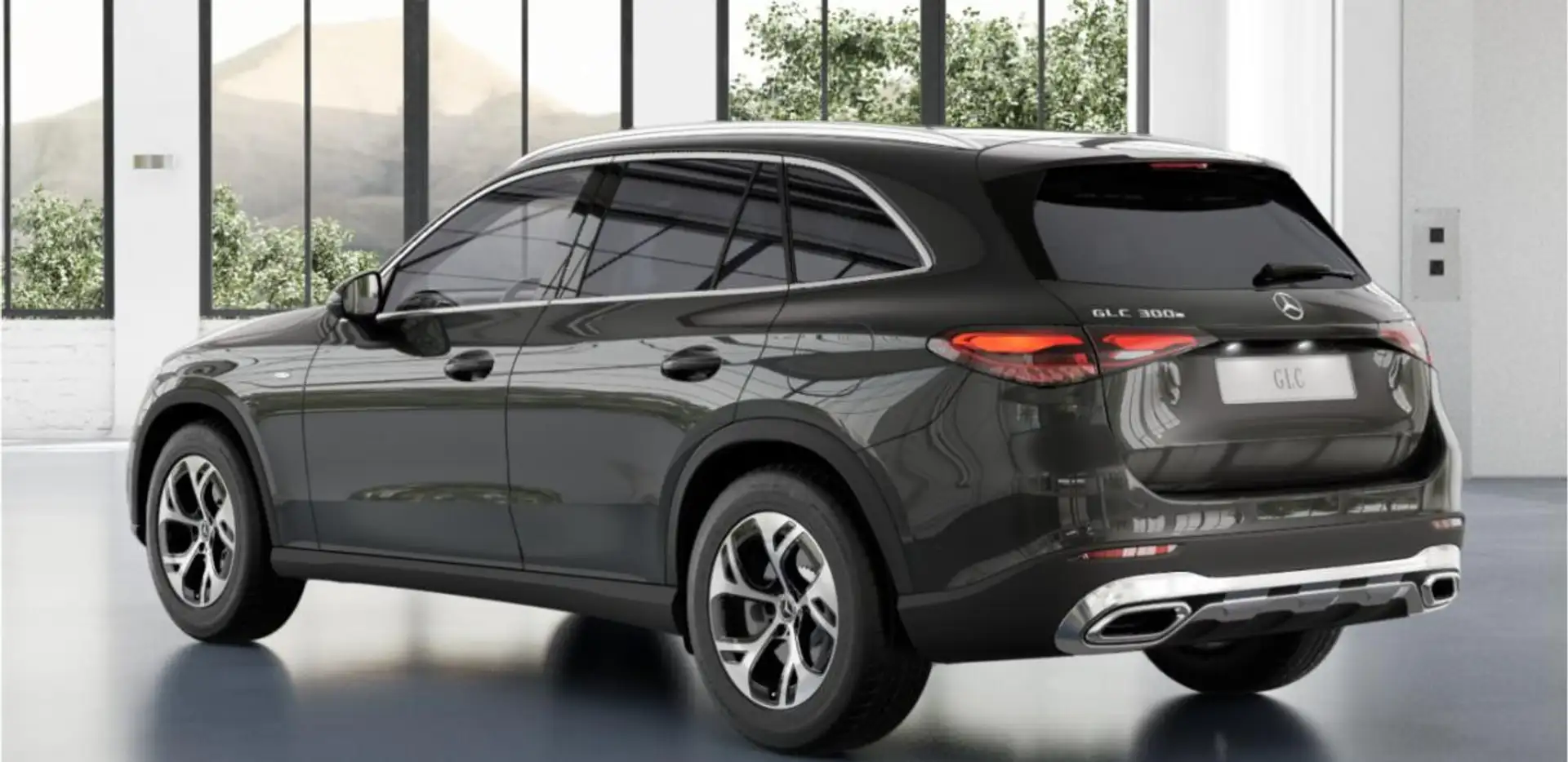 Mercedes-Benz GLC 300 e 4MATIC mit EQ Hybrid Technologie Grau - 2