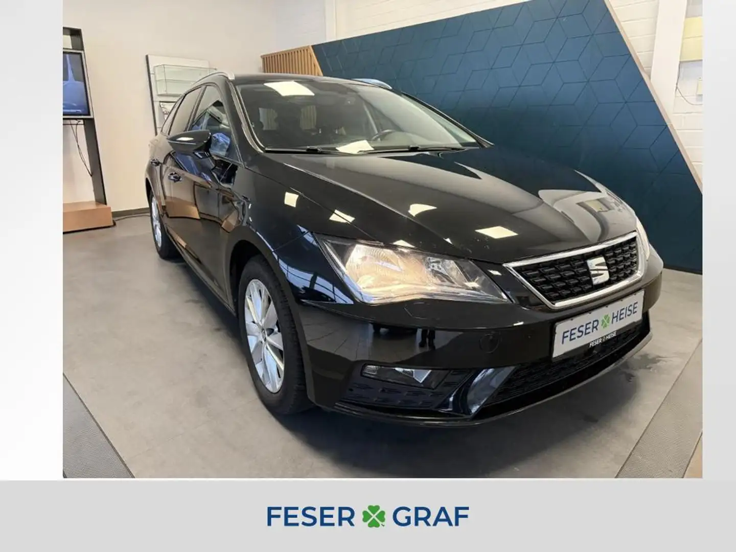 SEAT Leon ST 1.6 TDI Style WinterPaket*DAB+*Bluetooth*Soud*N Noir - 1