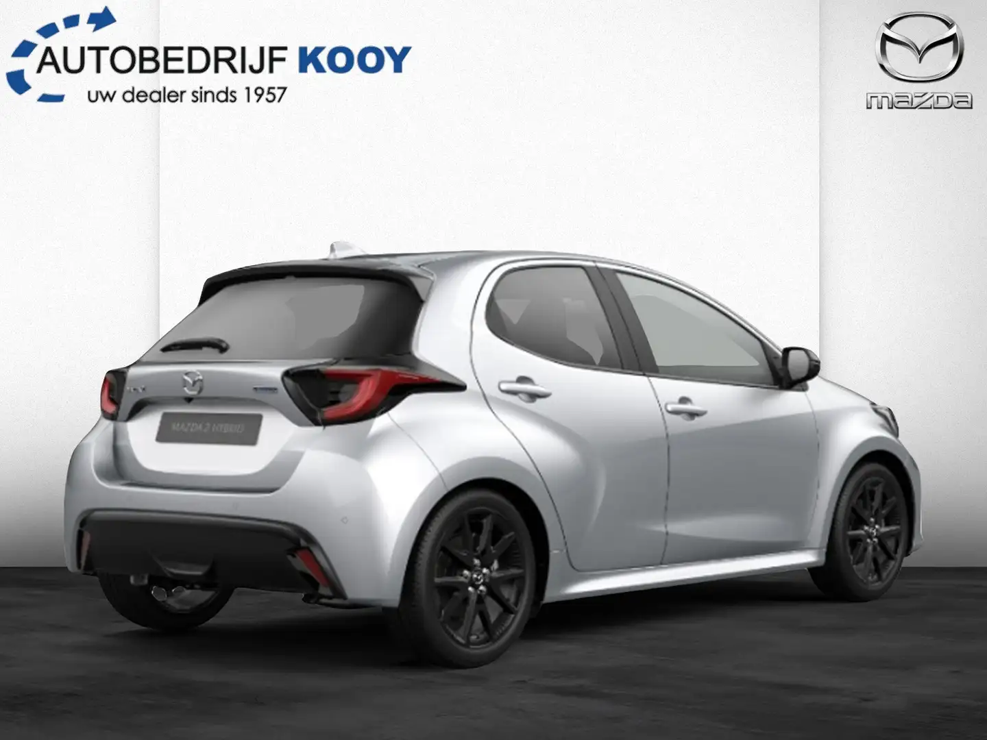 Mazda 2 Hybrid 1.5 Homura Silber - 2