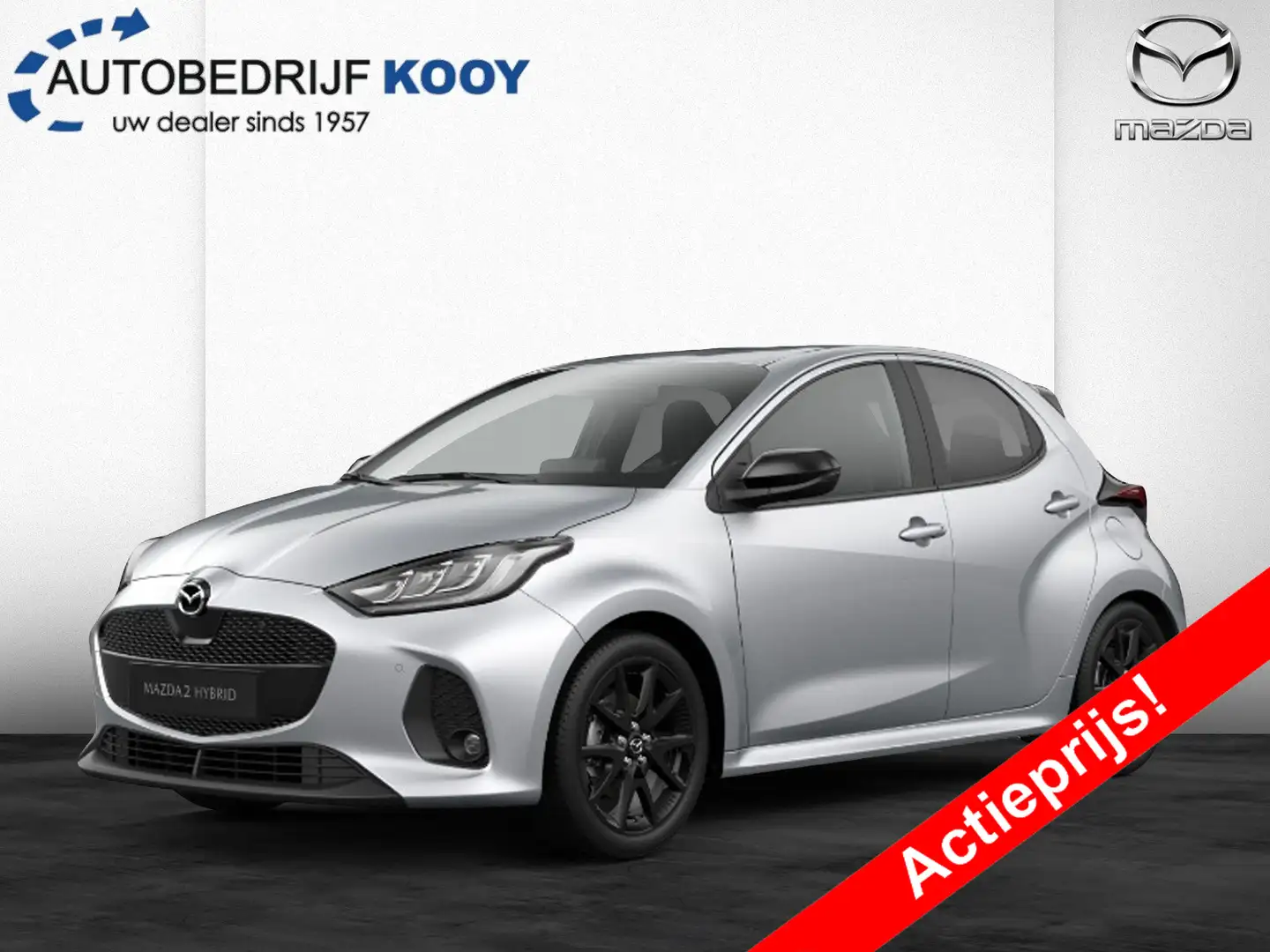 Mazda 2 Hybrid 1.5 Homura Silber - 1