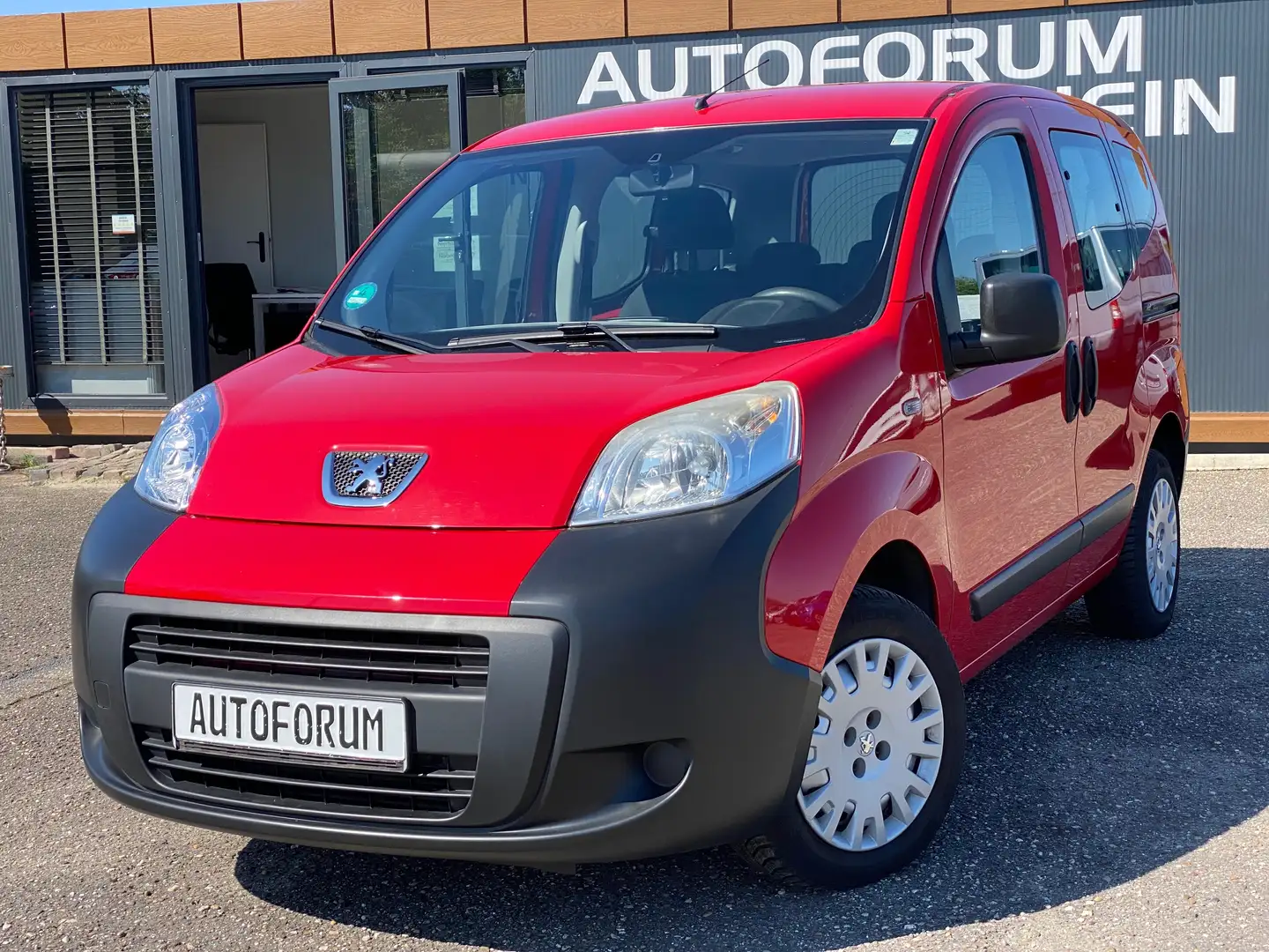 Peugeot Bipper TEPEE Active 1.3 HDI aus 1.HAND TOP GEPFLEGT* Czerwony - 1