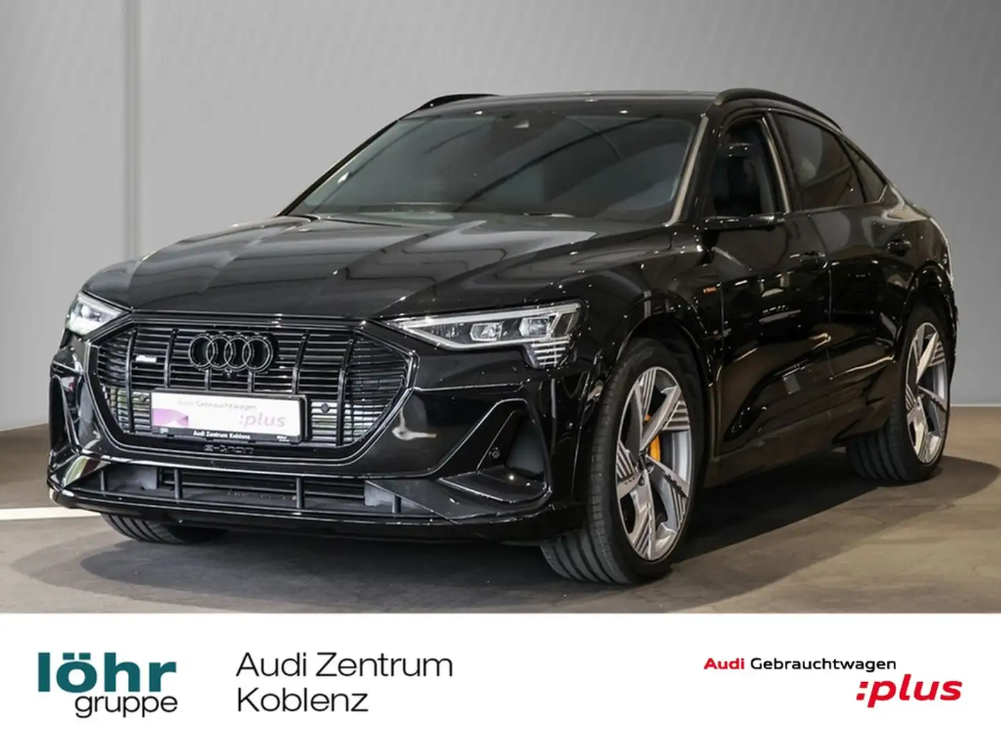 Audi e-tron Sportback 55 S line black edition Panorama Schwarz - 1