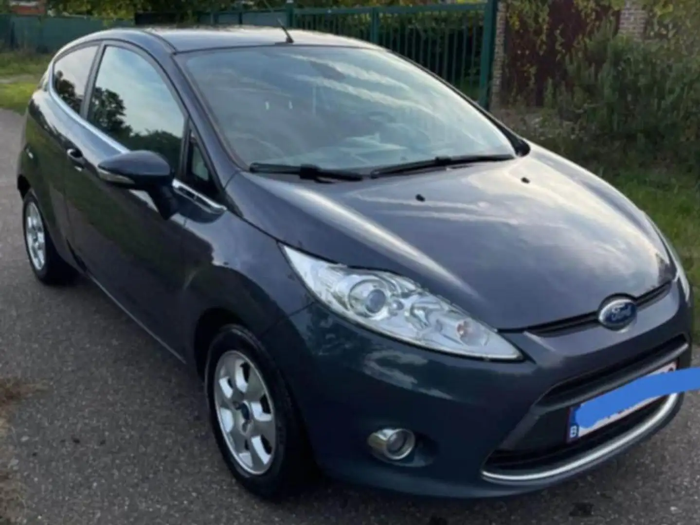 Ford Fiesta Fiesta 1.6 TDCi Trend ECOnetic DPF Bleu - 2