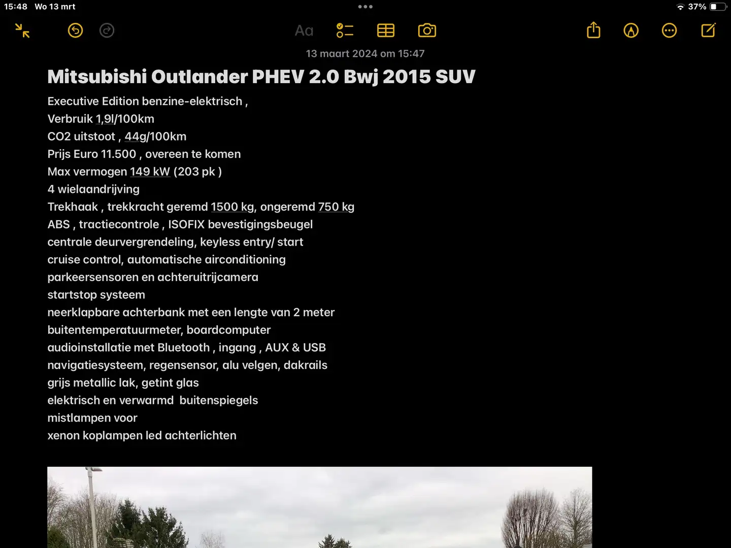 Mitsubishi Outlander Outlander 2.0 4WD Plug-In Hybrid Grijs - 1