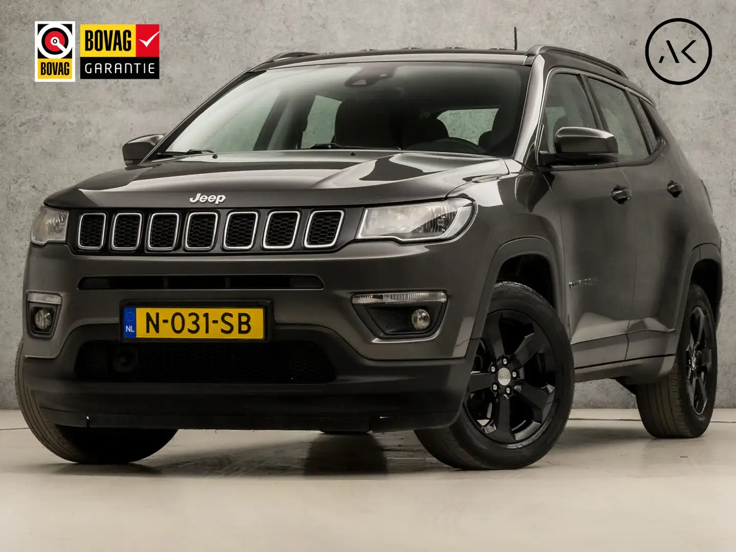 Jeep Compass 1.4 MultiAir Longitude 141Pk (NAVIGATIE, BLUETOOTH Zwart - 1