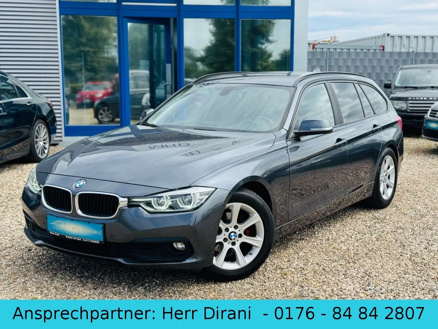 BMW 320 d Touring Aut. *Navi*LED*KeylessGO Grau - 2
