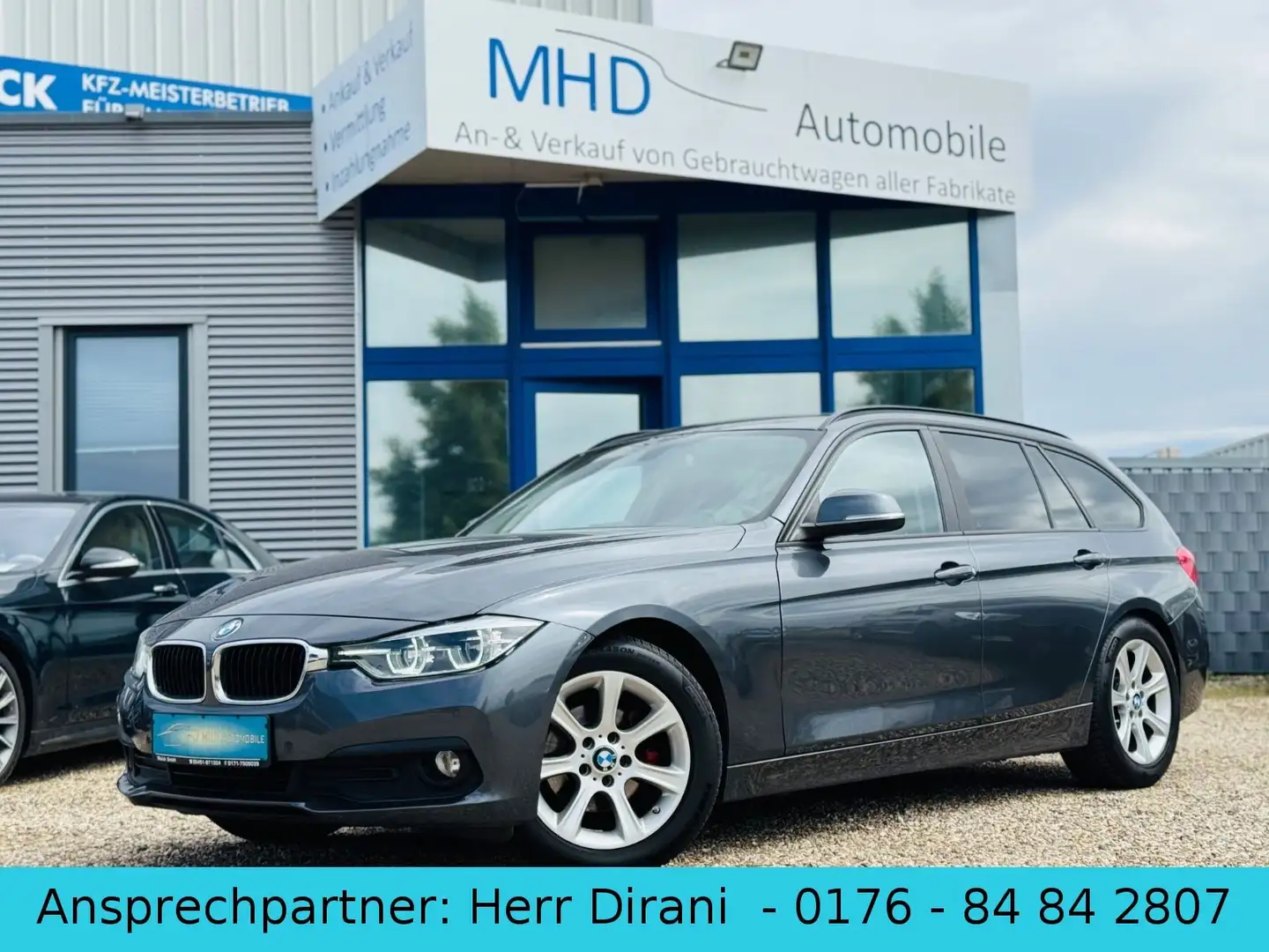 BMW 320 d Touring Aut. *Navi*LED*KeylessGO Grau - 1