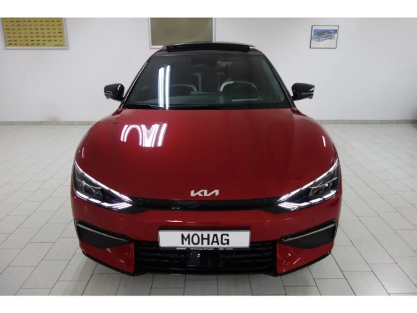 Kia EV6 GT-Line *RWD* *GLASD*WÄRMEP.*HUD*20''ZOLL*WKR* Rot - 2