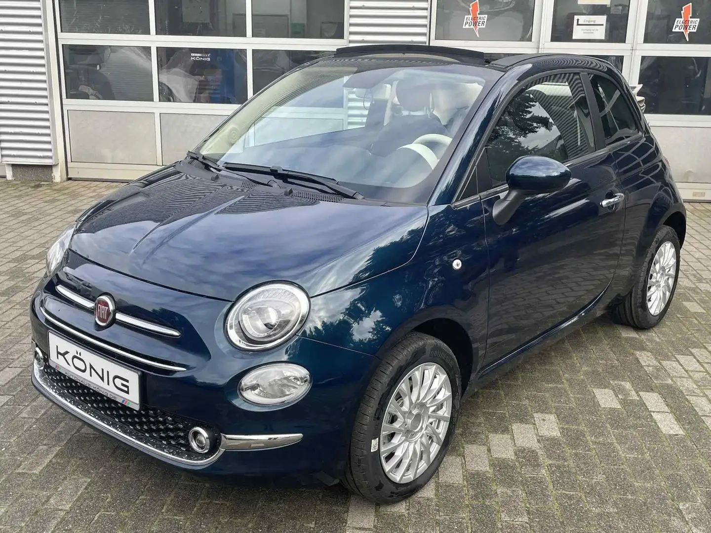 Fiat 500C Cabrio MY23 1.0 Dolcevita Navi PDC Klima Blu/Azzurro - 1