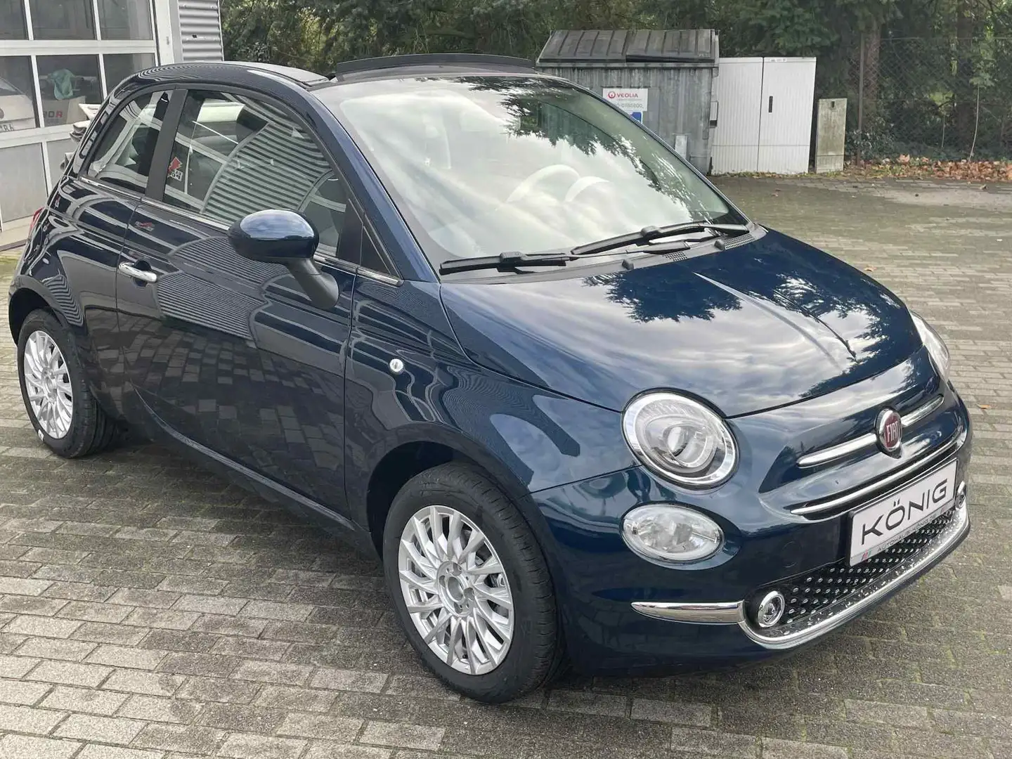 Fiat 500C Cabrio MY23 1.0 Dolcevita Navi PDC Klima Blau - 2