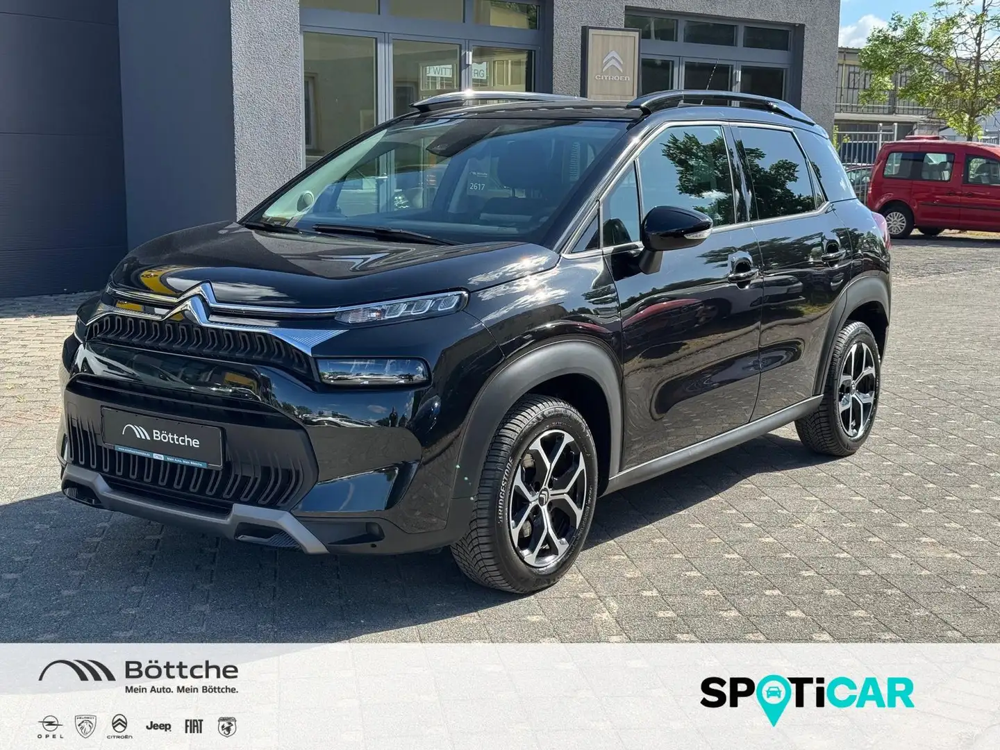 Citroen C3 Aircross Plus 130PT EAT6 - LED/NAVI/KLIMAAUT/PDC Schwarz - 1