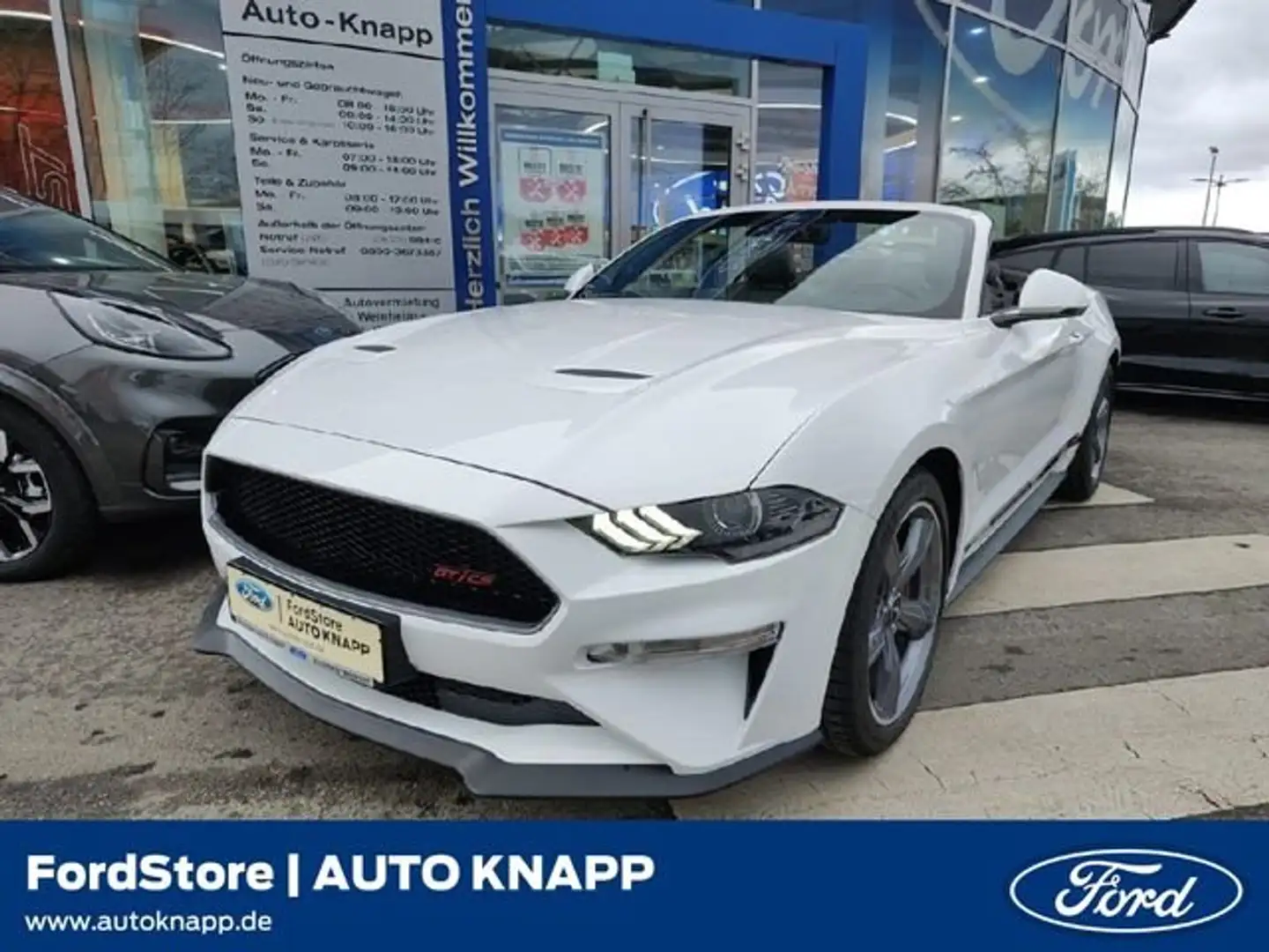 Ford Mustang Convertible 5.0 V8 CALIFORNIA Weiß - 1