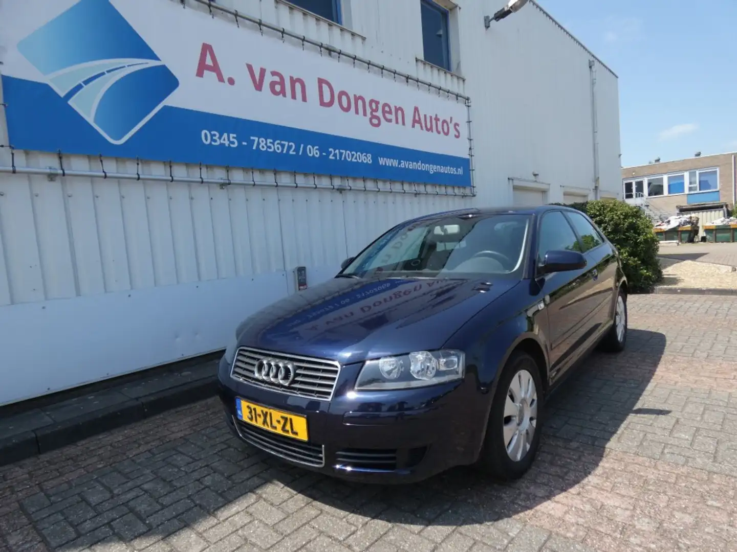 Audi A3 1.6 AMBIENTE PRO LIne,Clima,Cruise,APK 18-7-26 Blauw - 2