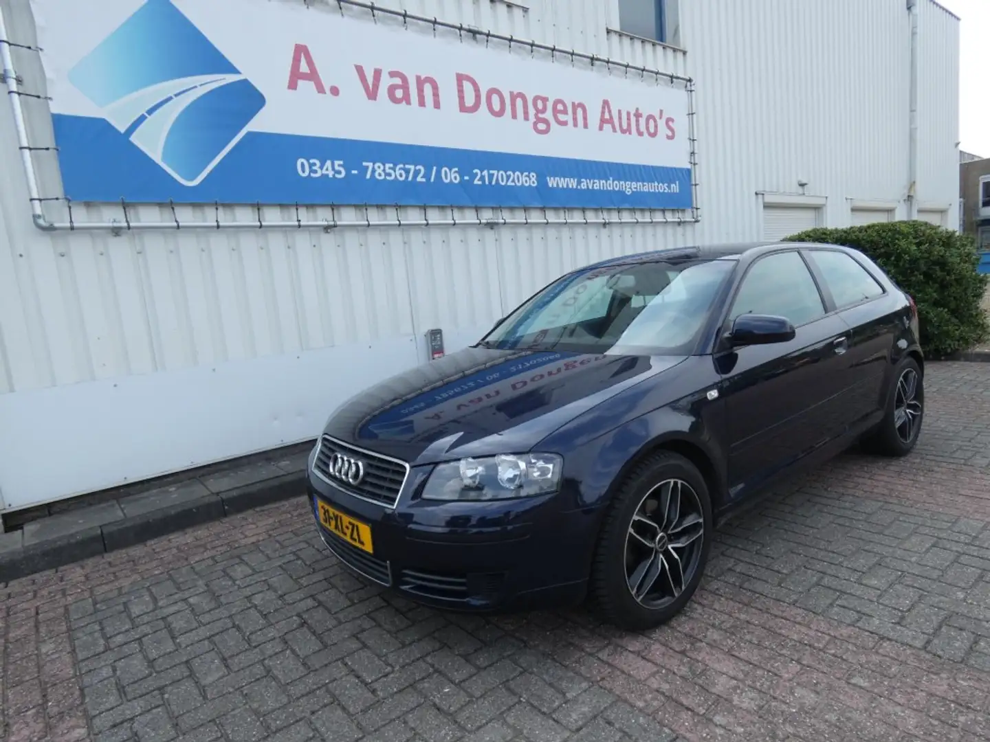 Audi A3 1.6 AMBIENTE PRO LIne,Clima,Cruise,APK 18-7-26 Bleu - 2