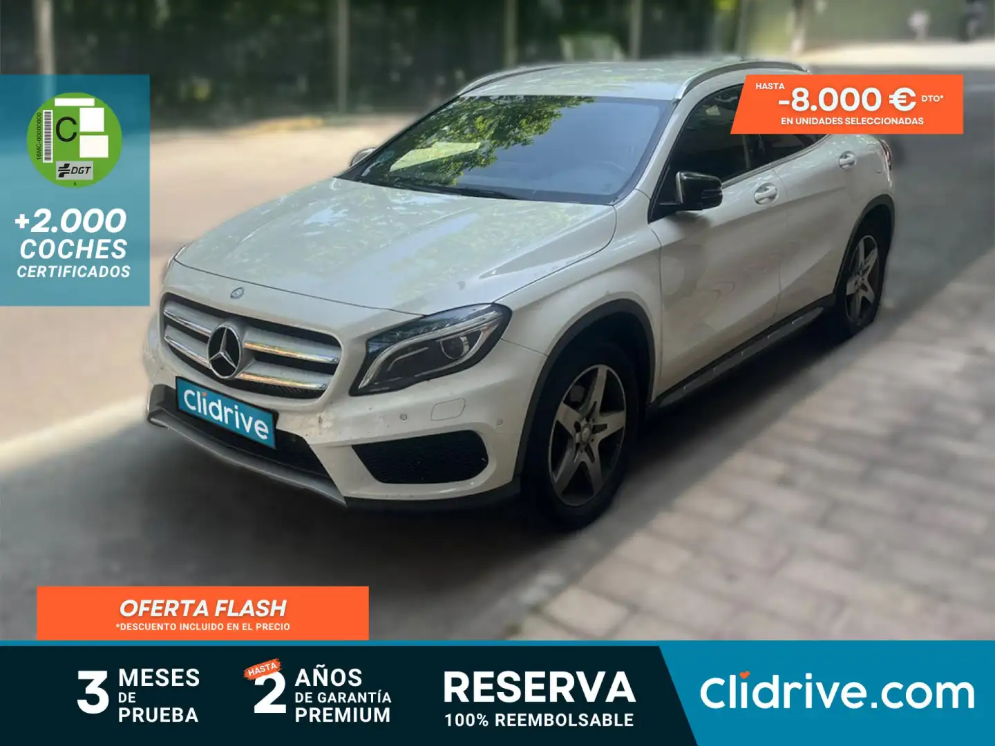 Mercedes-Benz GLA 220 220d AMG Line 7G-DCT Blanco - 1