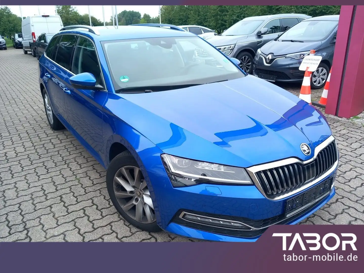 Skoda Superb Combi TSI 150 DSG Style Matrix Nav SHZ Blau - 2