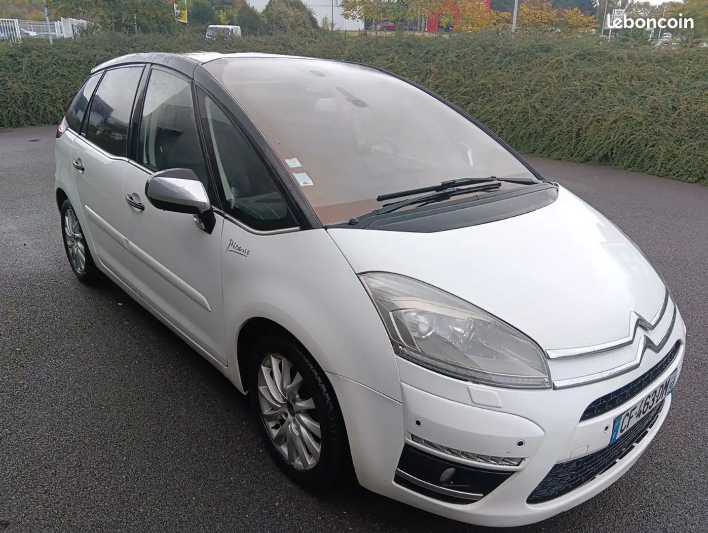 Citroen C4 Picasso Beau hdi 2012 115ch boite auto cuir clim ect garanti reprise Wit - 2