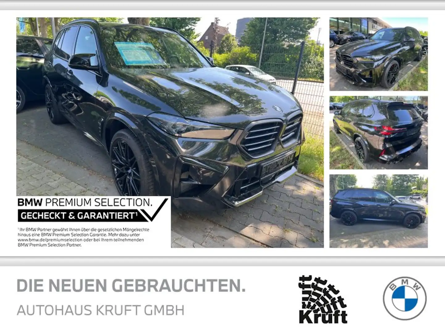 BMW X5 M Competition PANO SKY+B&W SOUND+KAMERA+ACC Fekete - 1