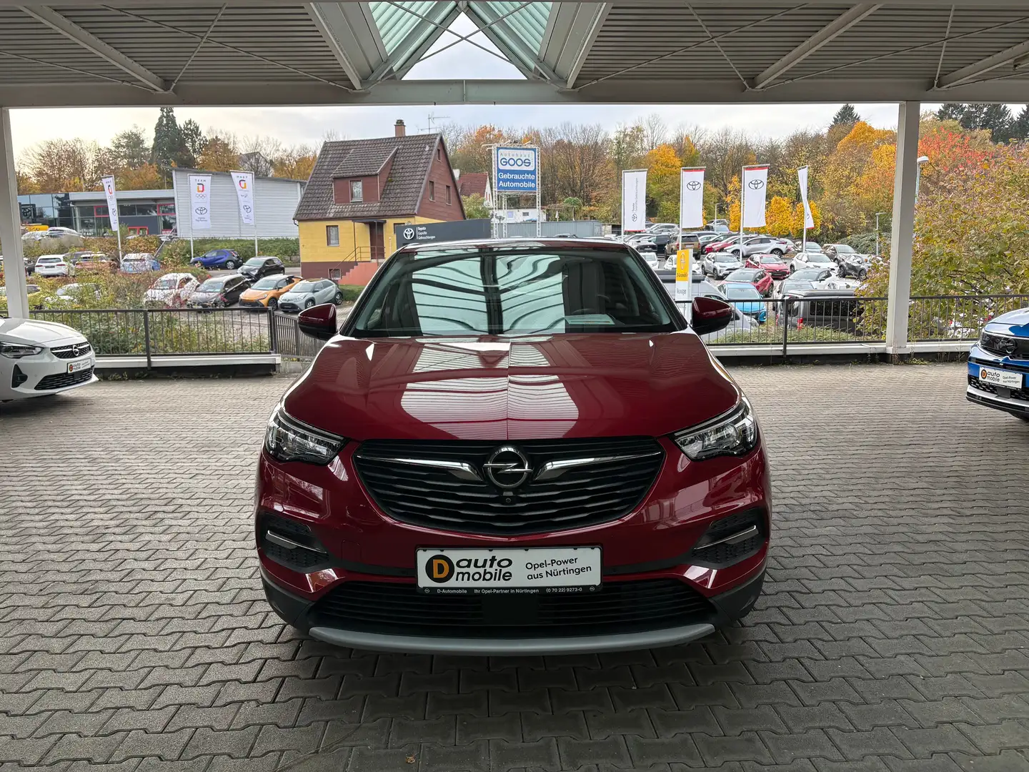Opel Grandland X Grandland X 1.2 Elegance, Sitzheizung, CarPlay Rot - 1