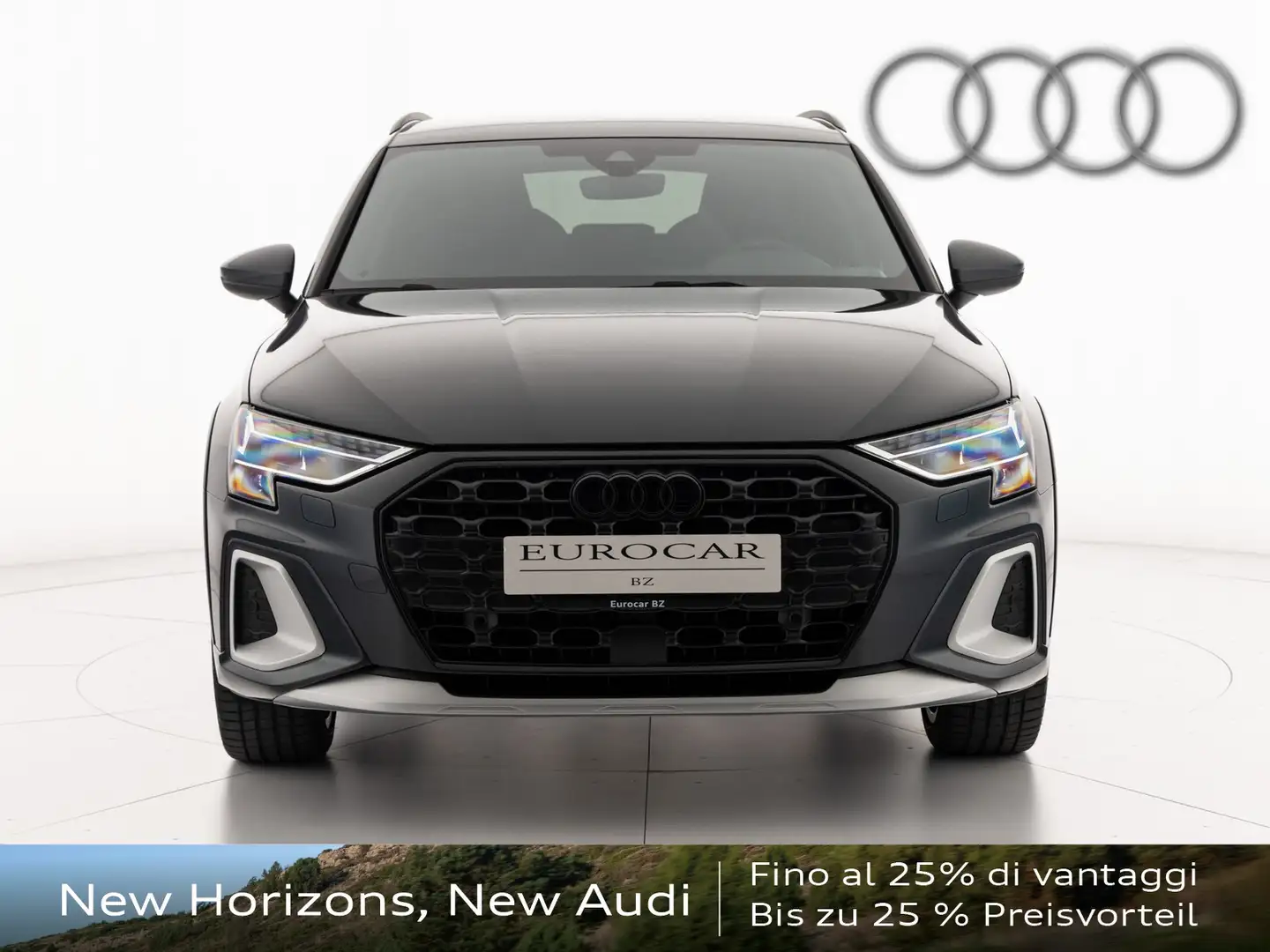 Audi A3 allstreet 2.0 tdi identity contrast 150cv s-tronic Grijs - 2