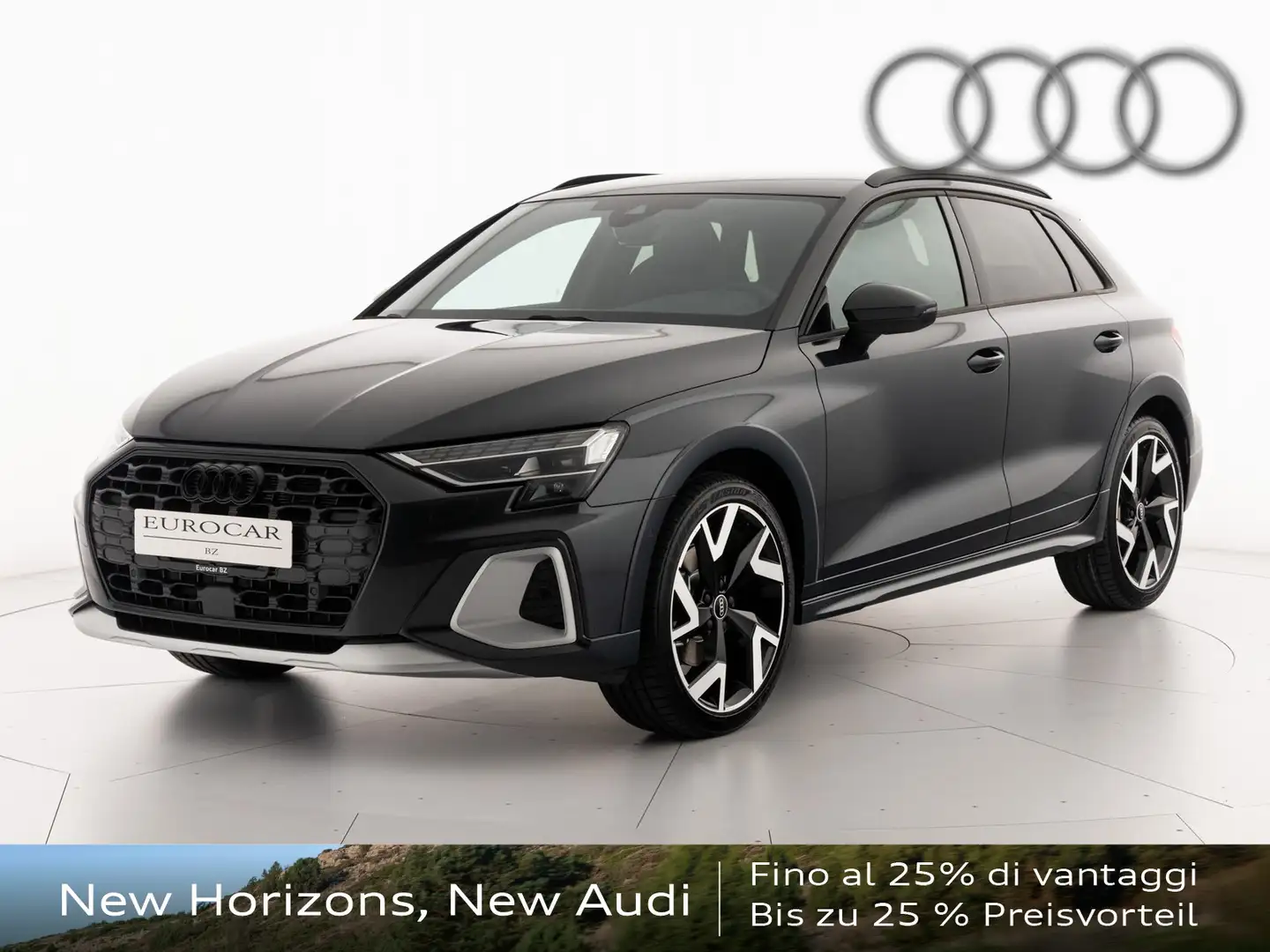Audi A3 allstreet 2.0 tdi identity contrast 150cv s-tronic Grijs - 1