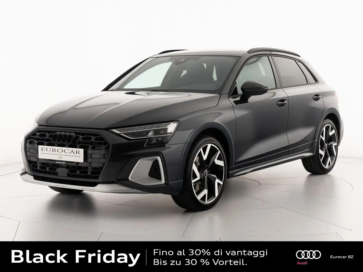 Audi A3 allstreet 2.0 tdi identity contrast 150cv s-tronic Gris - 1