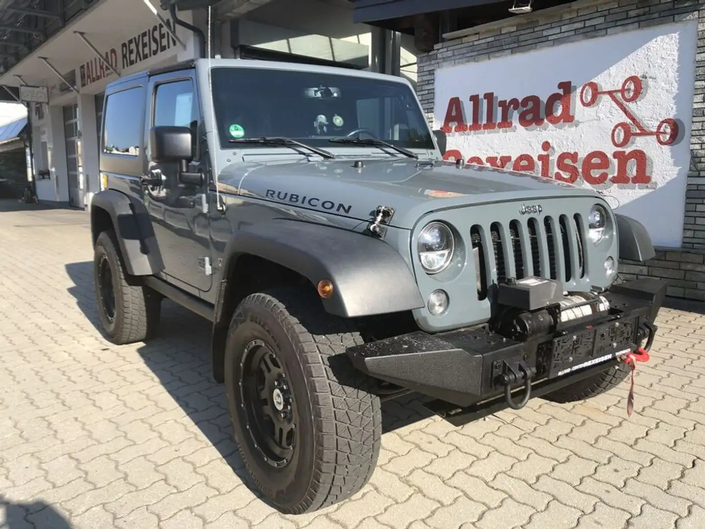 Jeep Wrangler Rubicon 2,8 CRD Aut. Gris - 2