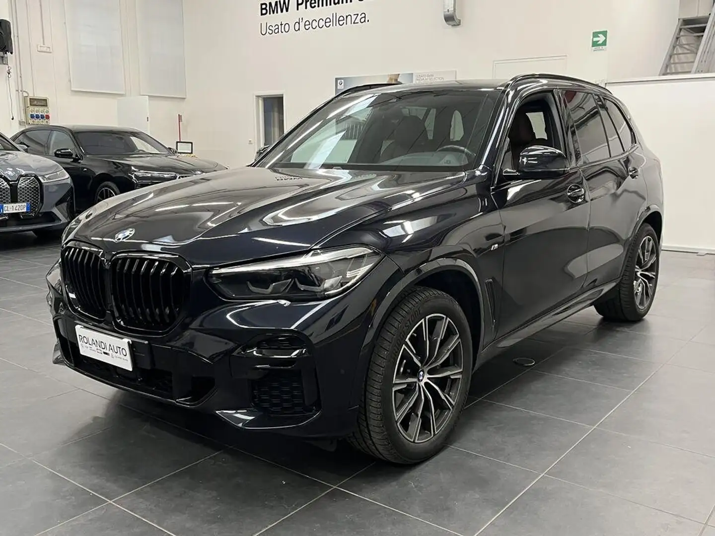 BMW X5 xdrive30d mhev 48V Msport auto Blu/Azzurro - 1