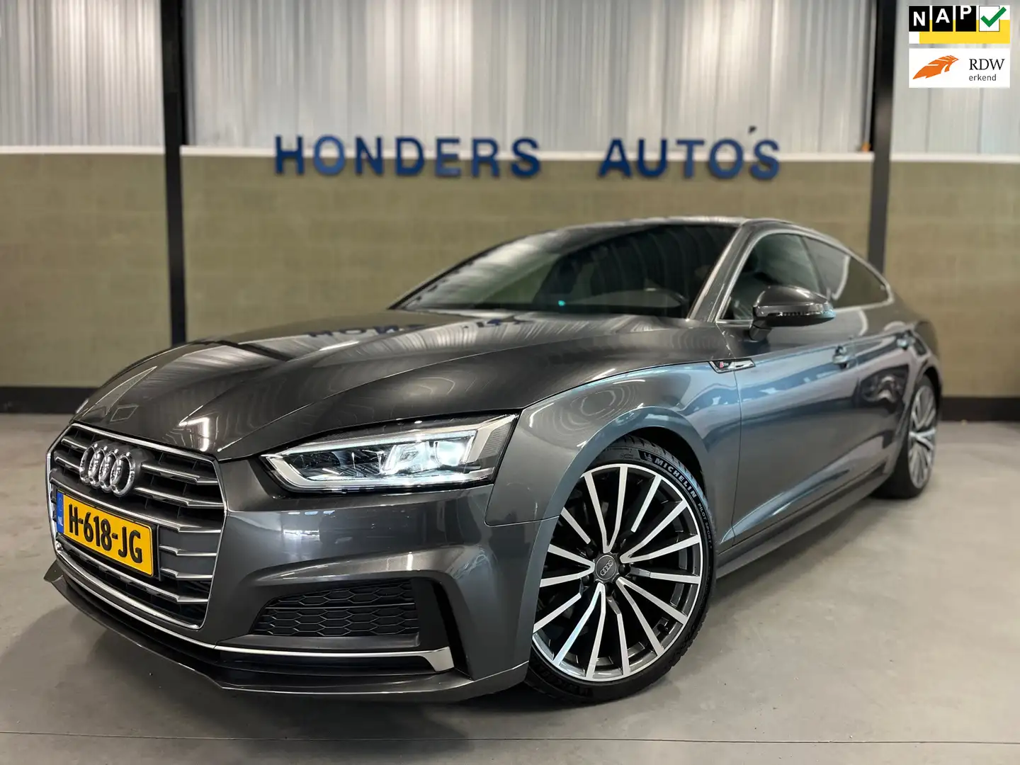 Audi A5 Sportback 35 TFSI Sport S-line edition I S-line in Grijs - 1