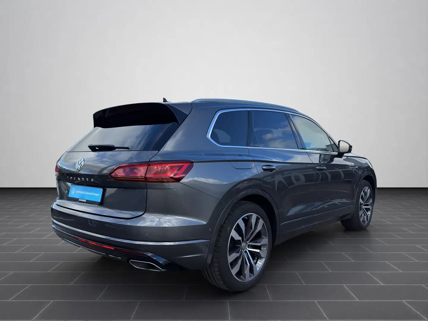 Volkswagen Touareg 4.0 TDI V8 R line Standheizung AHK Matri Grau - 2