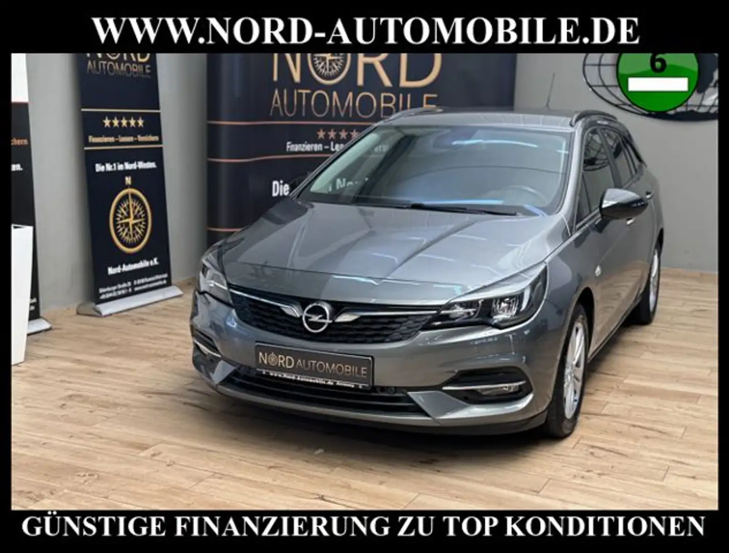 Opel Astra K Sports Tourer 1.5 D *AHK*LED*KAM*TOP-KM* Edition Grau - 1