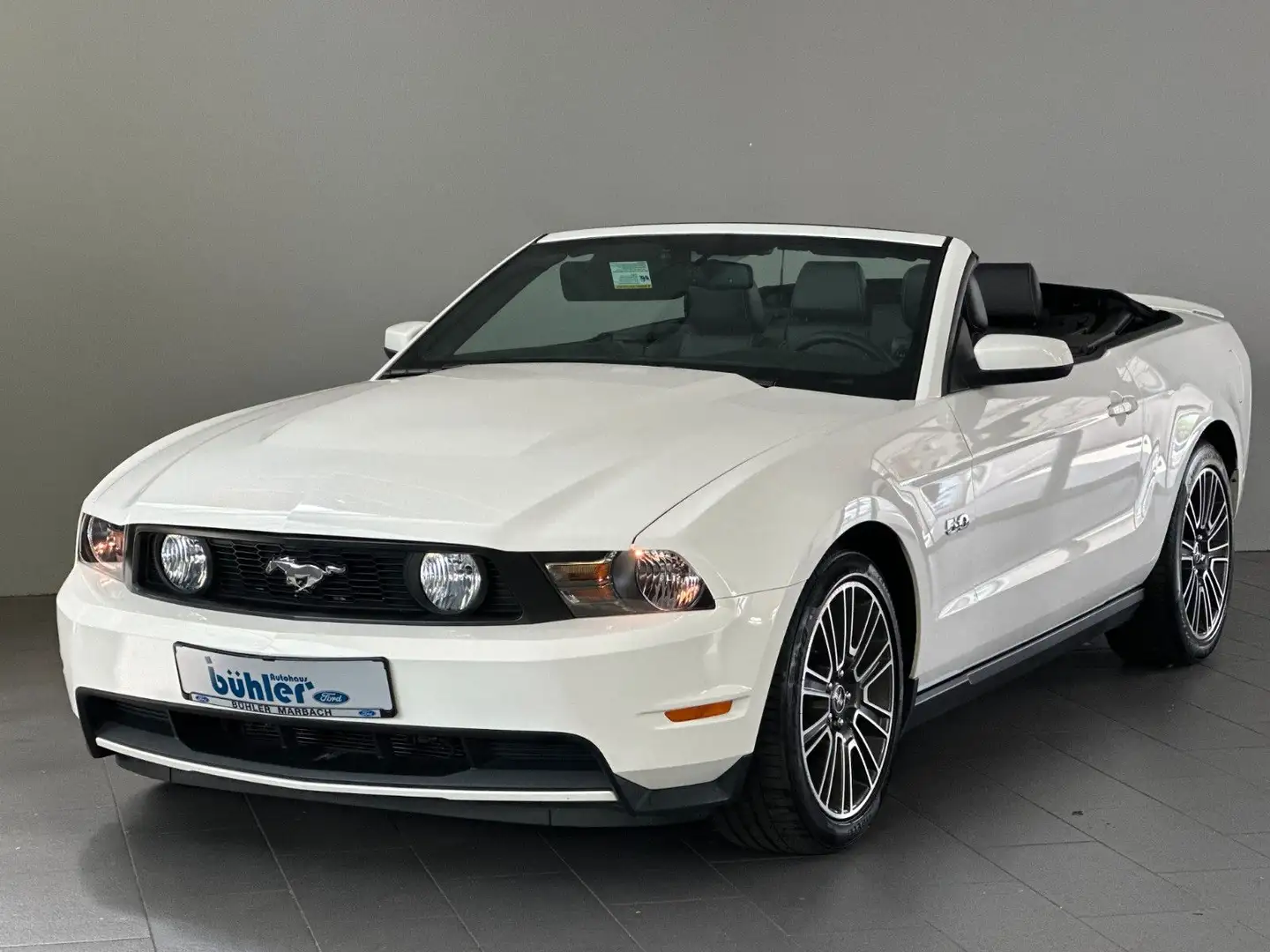 Ford Mustang Convertible V8 5.0 Automatik Blanc - 1
