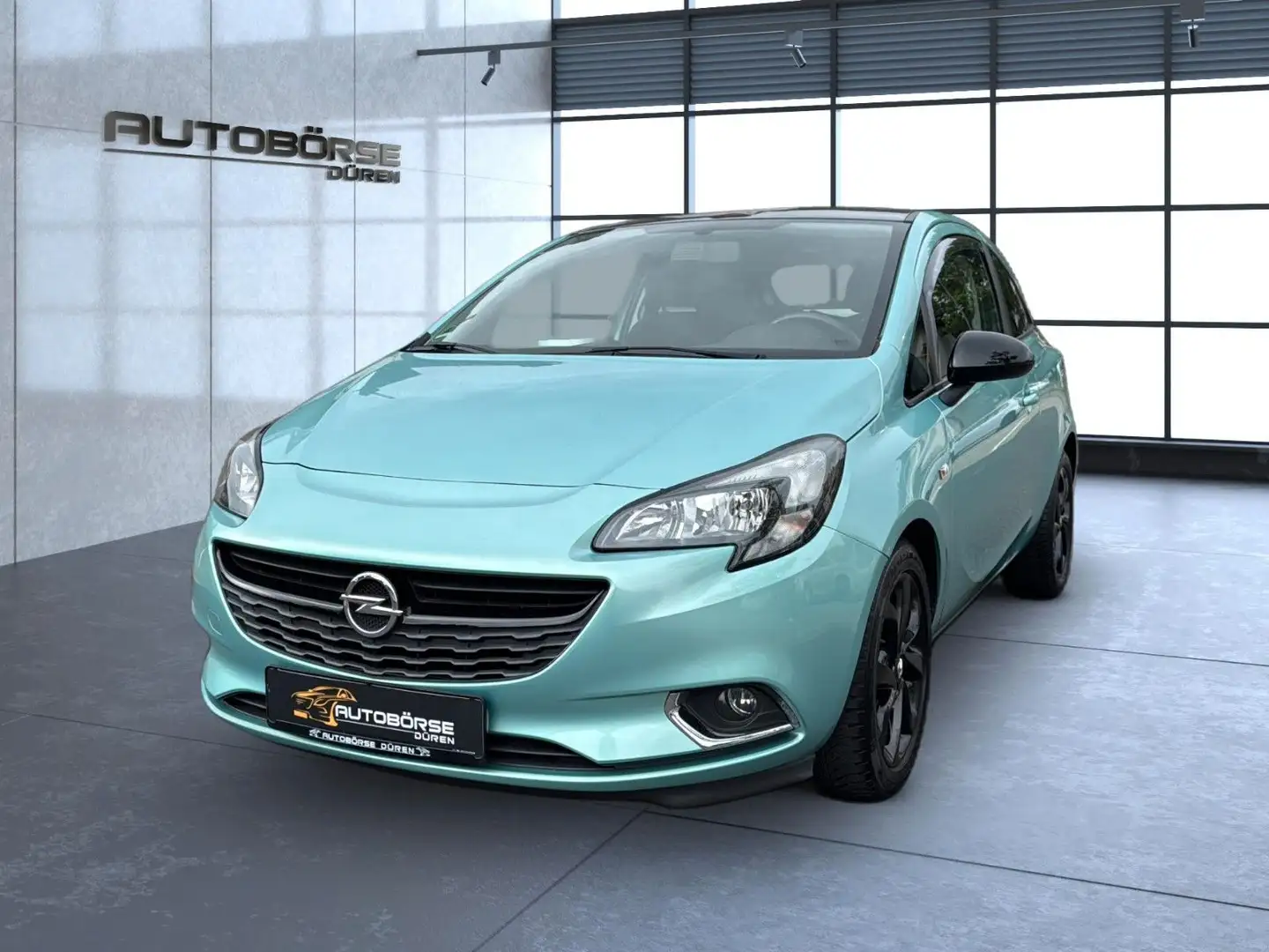 Opel Corsa E Color Edition Garantie/HU neu/SHZ Grün - 2