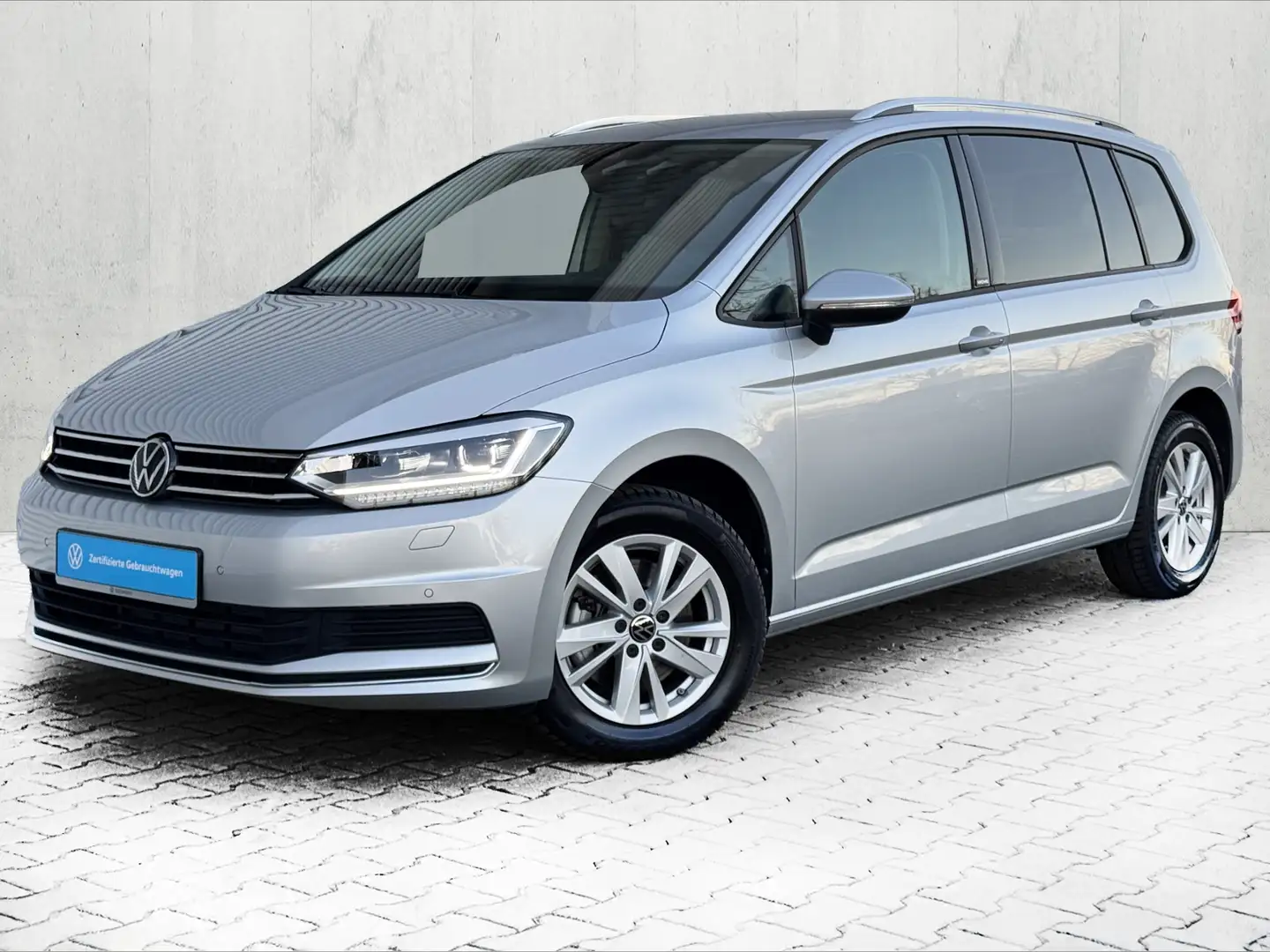 Volkswagen Touran 2.0 TDI "MOVE" *MATRIX*NAVI*KEYLESS* Silber - 2