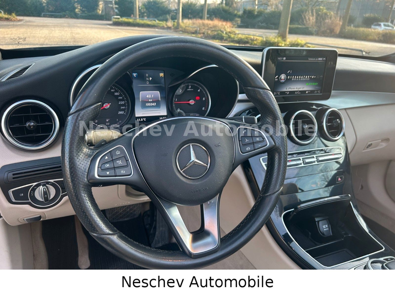 Mercedes-Benz C 250 d 9G-tr Leder beige/LED/Distr./PTS/17"/2Hd — photo 14